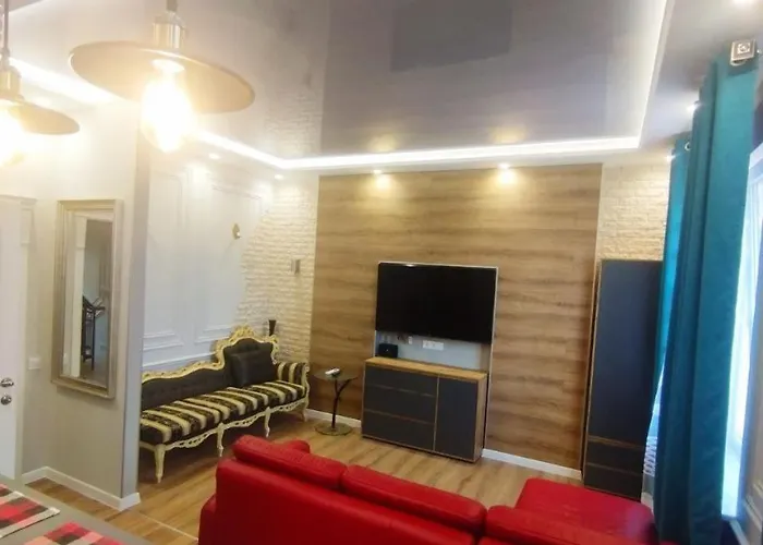 студийка 33 м, с балконом возле моря Appartement Odessa