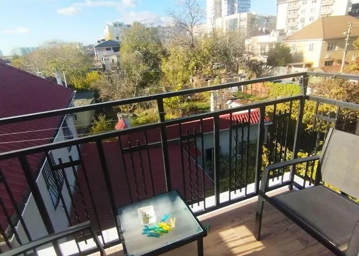 Apartmán студийка 33 м, с балконом возле моря Oděsa